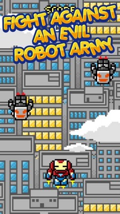 Invincible Iron Warrior : Legendary World Guardian VS Evil Cyborg Troops Image