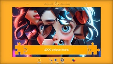 Jigsort Journey: Puzzle Blend Image