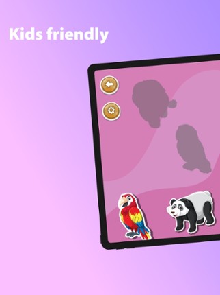 Kids Animal Puzzle Sorter Game screenshot
