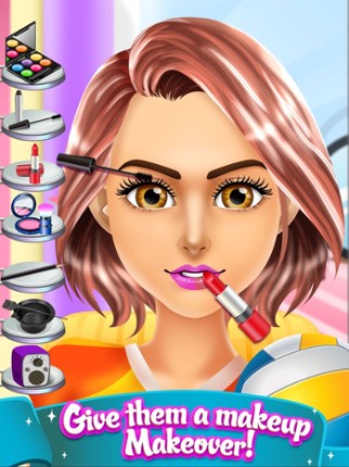 Kids Salon Spa Makeover Games (Girls & Boys) screenshot
