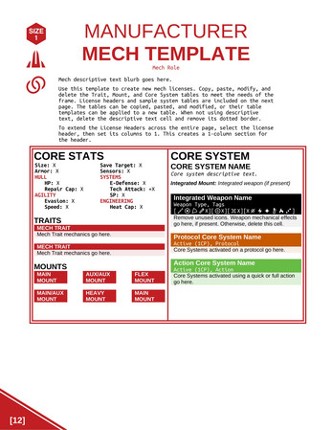 Lancer RPG Template Image