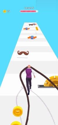 Mustache Run screenshot