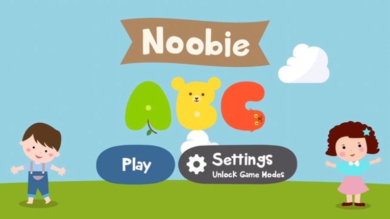 Noobie ABC level 1: fun game to learn alphabet letters with phonic sounds for kids, toddlers and babies Image