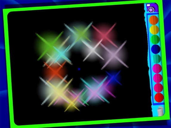 Paint Glow -glowing color draw screenshot