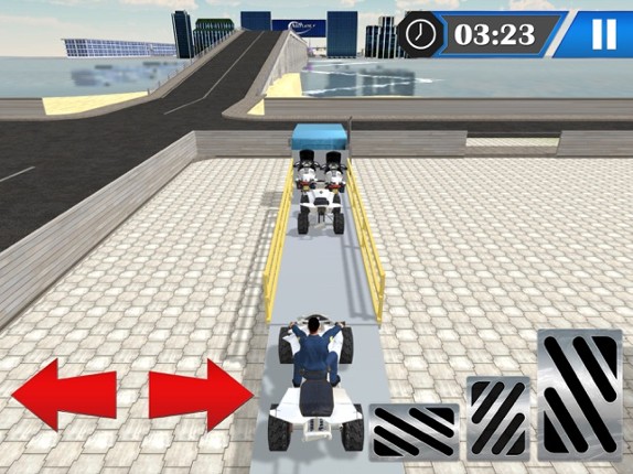 Police Bike Plane Transport &amp; Driving Simulator screenshot