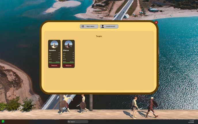 Second Monitor Gladiators screenshot