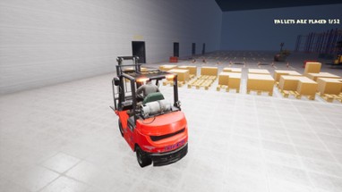 Warehouse Simulator: Forklift Driver Image