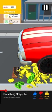 Wheel Smash 3D! screenshot