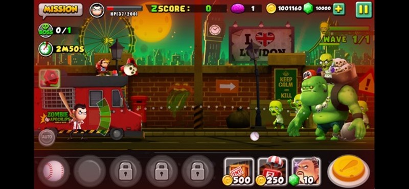 Zombie VS Slugger screenshot