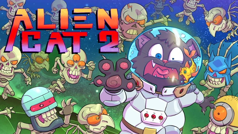 Alien Cat 2 - Retro Collection Image