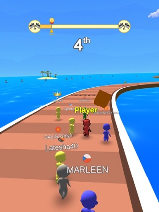 Bouncy Race 3D screenshot