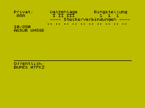 Enigma Machine for ZX Spectrum Image