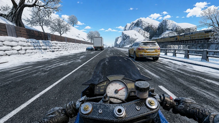 Highway Moto Rush: Traffic Image