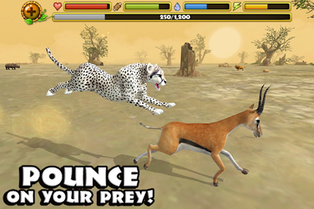Cheetah Simulator screenshot