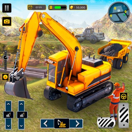 Bulldozer Excavator: JCB Games Image