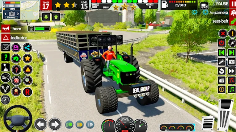 Farm Tractor Simulator Game screenshot