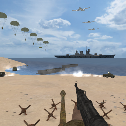 Beach Defense: WW2 D-Day Image
