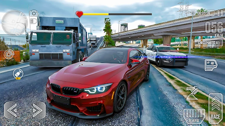 Modern Car Driver Simulator 3d screenshot