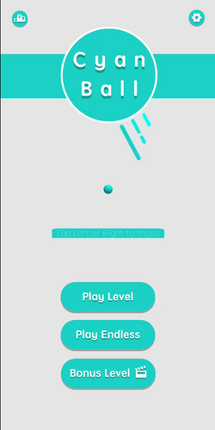 Cyan Ball Image