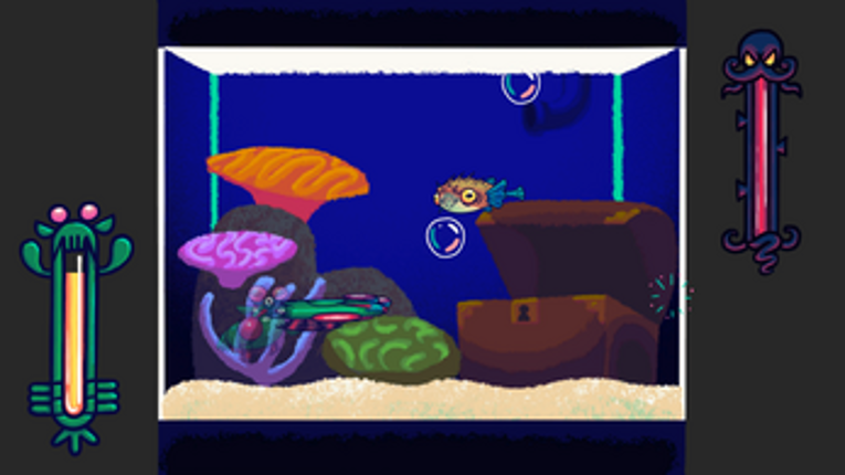 Fish Tank Fight Night Image