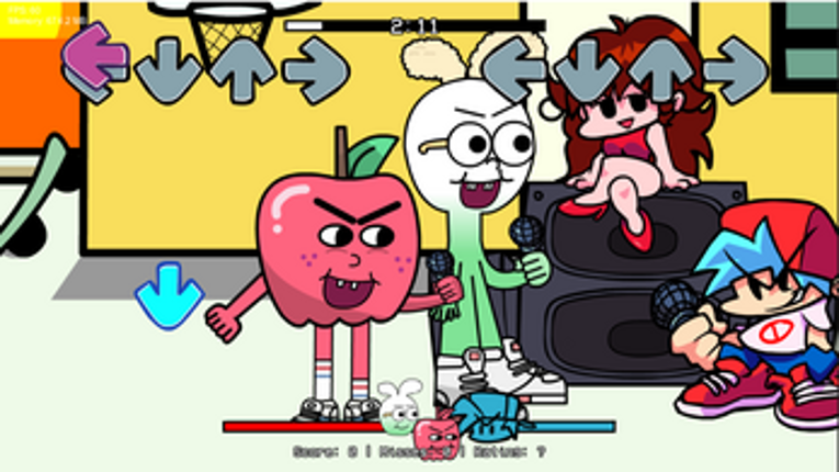FNF VS Apple and Onion V1.5 (1.7 RELEASED ON GAMEJOLT AND GAMEBANANA) screenshot