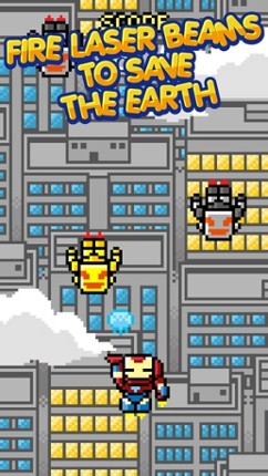 Invincible Iron Warrior : Legendary World Guardian VS Evil Cyborg Troops screenshot