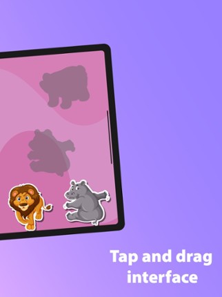 Kids Animal Puzzle Sorter Game screenshot