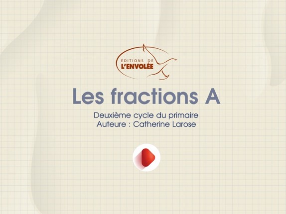 Les fractions A screenshot