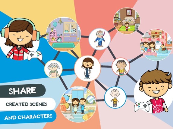Lila's World:Create,Play,Learn screenshot