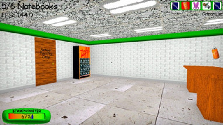 New Baldi's Basics Plus Remastered (Remake) screenshot