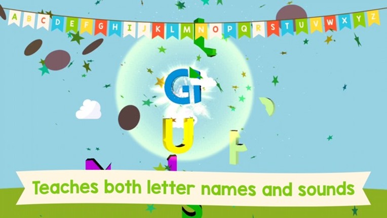 Noobie ABC level 1: fun game to learn alphabet letters with phonic sounds for kids, toddlers and babies screenshot