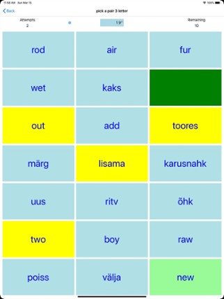 PickAPair Estonian - English Image