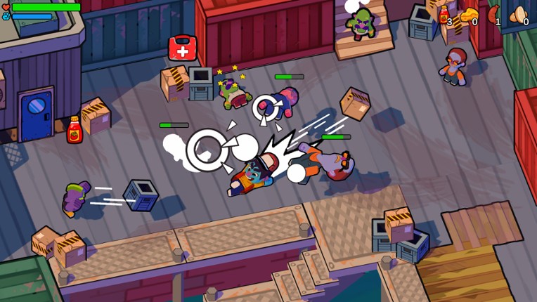 Punch Lunch: Foodtruck Fighter screenshot
