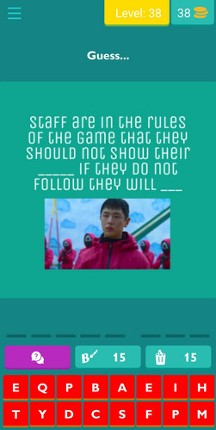 Quiz for Squid Game screenshot