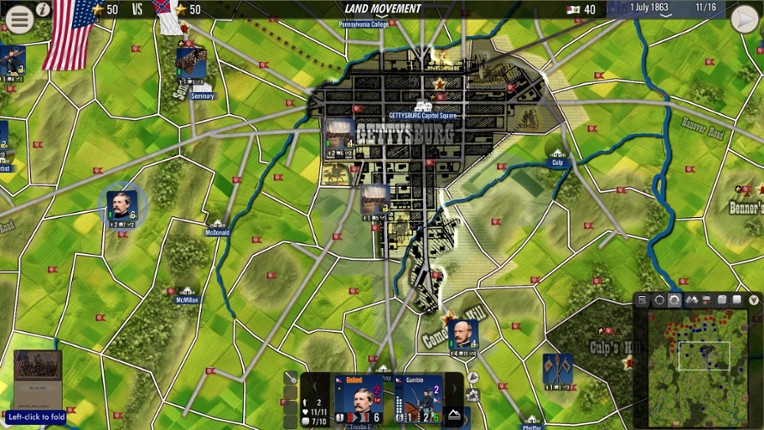 SGS Battle for: Gettysburg screenshot
