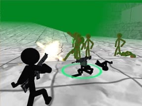 Stickman Zombie 3D Image