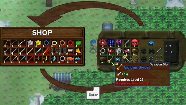 Swords & Crystals Online screenshot