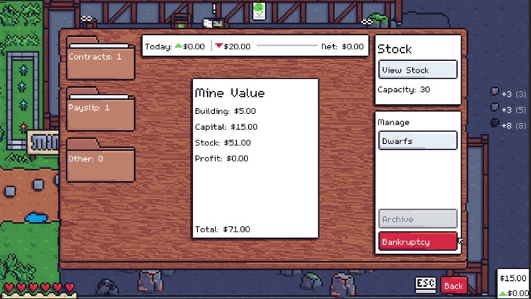 The Mines of White Label screenshot