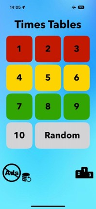 Times Tables - Test and Learn screenshot