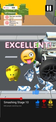 Wheel Smash 3D! screenshot