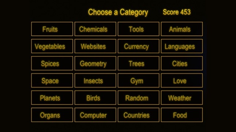 Word Search Puzzle Gold - Dash and Flow Through Letters or get Heads Up Mania screenshot
