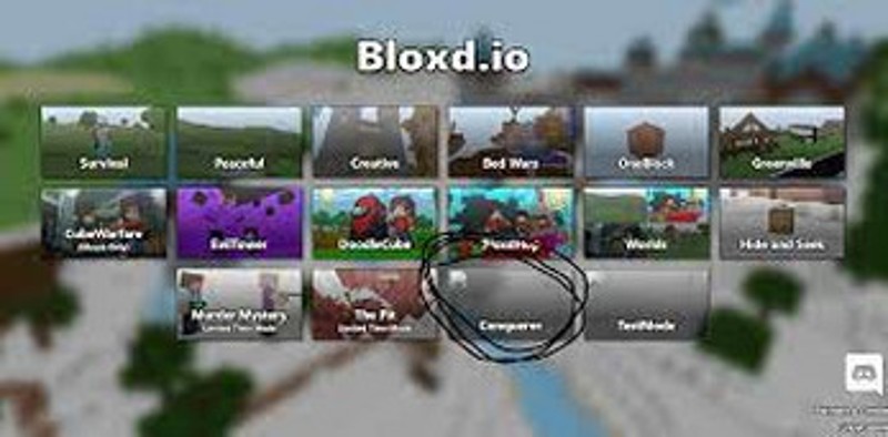 Bloxd.IO: craft, build, Server online mode! (Online Multiplayer Game) screenshot