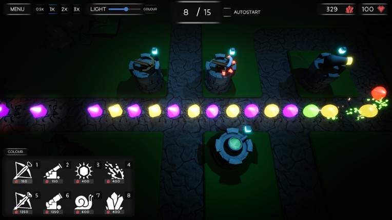 Dark Gem Tower Defense screenshot