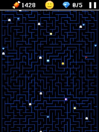 Emoji Maze fun labyrinth game for teens and adults screenshot