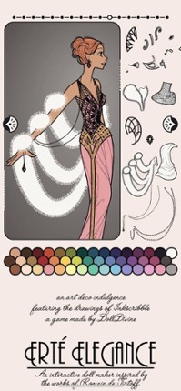 Erte Elegance Dress Up screenshot
