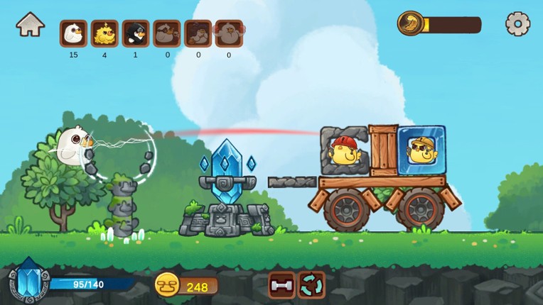 Fowl Brawl: When Chickens Fly screenshot