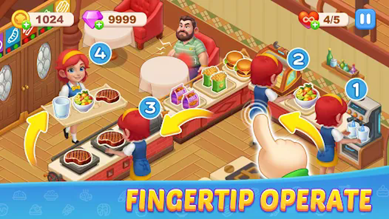 Diner Fever: Cooking Game screenshot