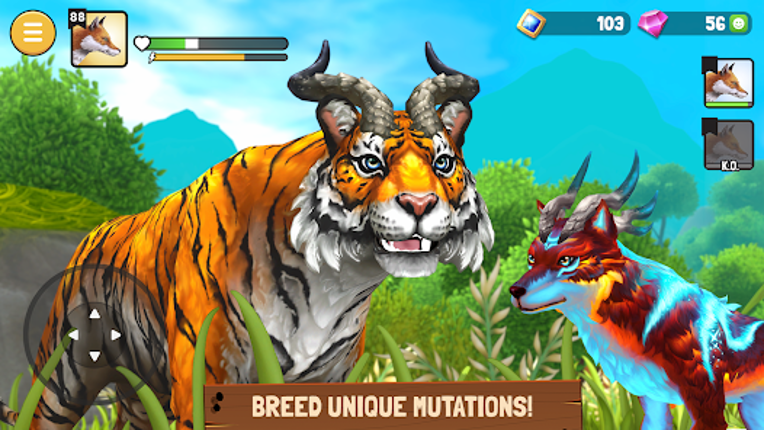 Animal Kingdoms: Wolf Sim MMO Image