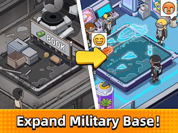 Idle Army Base Tycoon:Force screenshot