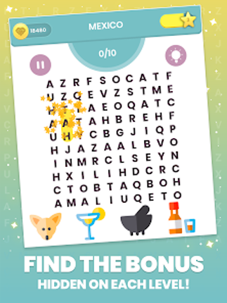 Word Search - Connect Letters Image